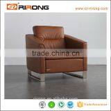 2016 Genuine leather sofa single seat item 8055
