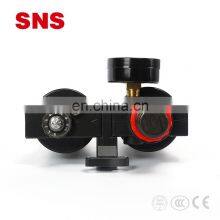 SNS Pneumatic AFC/BFC Series F.R.L Combination Air Source Treatment Unit Filter Regulator Lubricator thumbnail-4