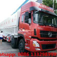 HOT SALE! Dongfeng Tianlong 8*4 LHD 310hp Diesel Bulk Feed Transported Vehicle for Sale thumbnail-2