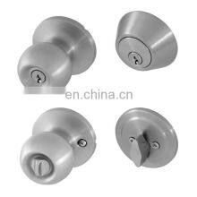 American Traditional Dead Bolt Door Combo Set Handle Door Knob Lock thumbnail-1
