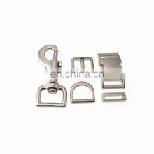 Factory Manufacture Bag Accessories Zinc Belt Buckle Metal D Ring For Handbag Dog Collars thumbnail-4