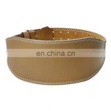 New Hot Comfortable Weightlifting Leather Belts Power Lever For Training / Cowhide Leather Weightlifting Belt For Body Building thumbnail-1