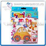 Mini Qute DIY Ironing Hama Perler Beans 3D Jigsaw Car Pattern Model Building Block Educational Toy (Accept OEM) NO.BT-0053B-2