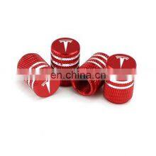 Aluminium Valve Stem Caps for Tesla Model 3 S X Y Tire Decorative Valve Caps for Tesla Accessories 4PCS/SET thumbnail-3