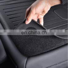 For Tesla Model Y Trunk Mat Cargo Liner Trunk Liner TPE Rubber Trunk Mat & Seats Back Cover Anti-Kick Pad Model Y Accessories thumbnail-4