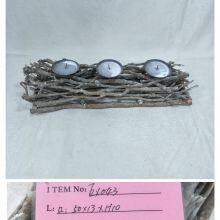 Rectangular Willow Stick Candle Holder thumbnail-5