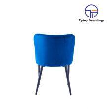 2022 Tiptop Hot Grey Velvet Dining Chair thumbnail-3