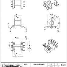 SMD EP10 Transformer Bobbins EP10 SMD (4+4P)Bobbins,EP10 Transformer Accessories，PM9630 Material With Good High Temperature Resistance. thumbnail-3