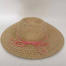 Fashion Simple Casual Hat Breathable Hollow Straw Hat in Summer Sunscreen Sun Hat thumbnail-3