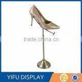 Antique Brass Shoe Display, Metal Shoe Display Stands