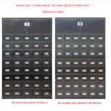 Traditionelles chinesisches Arzneimittel-Ausgabeschrank – Mehrfachschubladen-Schrank aus Edelstahl zur Lagerung von Kräutermedizin für Krankenhäuser und Kliniken in Malawi thumbnail-2