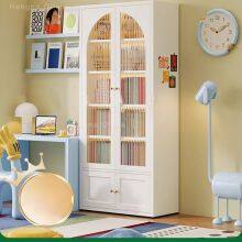 Modern Storage Cabinet GLC-03 - Dustproof, Tool-Free Assembly for Living Room|Kids Toy Storage Box thumbnail-4