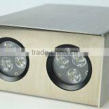 LED Wall Lights 3X1W+6X1W LED Stainless Steel Up&down Wall Light With Driver for Both Indoor and Outdoor thumbnail-2