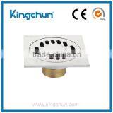 China Golden Supplier Brass Floor Water Sink Drain thumbnail-1