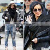 Wholesale Fringed 70% Pashmina 30% Silk Solid Color Plain Pashmina Scarf Quality Choice Most Popular thumbnail-4