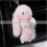Litter Rabbit Doll [car Key Chain][fashional Bag Holder][car Decoration] Christmas Novelty Gift Birthday Present Ring Hanging thumbnail-3