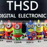(Gift) Cute Cartoon Despicable me Power Bank/mini Despicable me Bank/power Charger