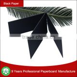 Raw material black notebook paper sheets