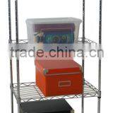 4 Tier Shelving Unit/book Shelf/corner Shelf/flower Shelf/chrome Shelf thumbnail-1