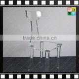 China Wholesale Clear Acrylic Restaurant Chair With Cushion thumbnail-3