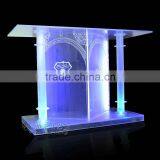 Colorful Acrylic Bar Table With LED Lights, Bar Table for Bar, Club Bar Designs thumbnail-3