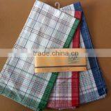 100% Cotton Flat Weave Check Tea Towel thumbnail-1