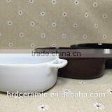 Stocked White Ceramic Sauce Boat/ceramic Gravy Boat thumbnail-3