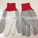 Polyester PVC Dotted White Cotton Work Labor Gloves thumbnail-6