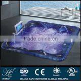 SAP-016A Perfect tv Sex Hot Tub With Tv/pop-up tv Outdoor Spa/whirlpool Spa thumbnail-1