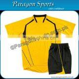 Yellow and Black Soccer Uniform thumbnail-1
