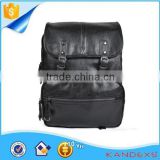New Arrival Popular PU Backpack,Stylish Leather Backpack,Black PU Backpack