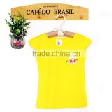 wholesale 100% cotton soft and thin t shirts for baby girl