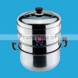 Kitchen Tools 4 Layers Stainless Steel Food Steamer