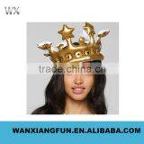 Party Promotions Gold Inflatable Crown thumbnail-2