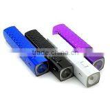 Factory Price 2200mah Gift USB Mascara Fast Charging Power Bank