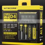 Nitecore Authorized distributor NiteCore D4 charger universal battery charger with car adapter