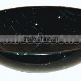 Round Marble natural style Stone bathroom wash basin(FSE-STS-054M)