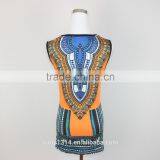 Hot Sales Digital Printing Fashion Women Dashiki Sleeveless Tops Quality Choice thumbnail-4