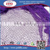 polyester /PP/PE material knotless safety protection net