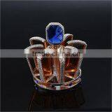 Fashion Round Shape Crystal Empty Hot Sell Perfume Bottles thumbnail-1