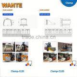 WANTE MACHINERY Forklift Brick Block Clamp Price thumbnail-4