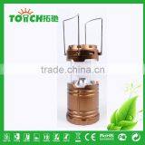 Flashlight Manufacturer Plastic Solar Rechargeable Camp Light Long Working Hour 3*AAA Battery Tent Lamp Emergency Lantern thumbnail-2