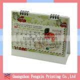 Offset Printing 2016 New Design Spiral Binding Paper Custom Table Calendar Wholesale thumbnail-4