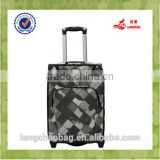 2016 OEM PU luggage bag wheel rolling Customed trolley luggage