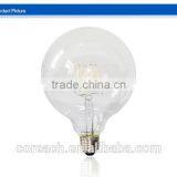 Hot Sale Filament LED Bulb Clear Glass Bulb AC100-240V E27 A60 CE 4W 6W 8W Edison Filament Bulb Warm/White Indoor LED Light
