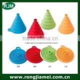 Food Grade Silicone Rubber Funnel Foldable Oil Funnel thumbnail-1