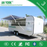2015 HOT SALES BEST QUALITY catering trailer refrigerated trailer churros food kitchen trailer