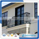 Customized Deluxe Curve Galvanized Wrought Iron Balcony Railing/Steel Balcony Balustrade Handrails thumbnail-1