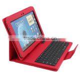 Leather Cover Stand Case With Bluetooth Keyboard for Samsung Galaxy Note 10.1 N8000