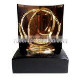 Bottle Shape Whiskey Display Small Bottle Display Metal Wine Rack Rotatable